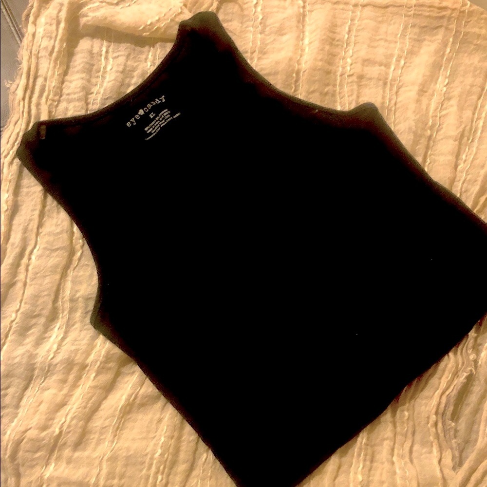 Eye Candy Classic Black Tank Top